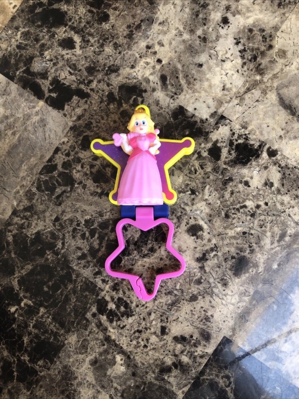2025 #4 PRINCESS PEACH McDONALD'S SUPER MARIO GALAXY Happy Meal Toy